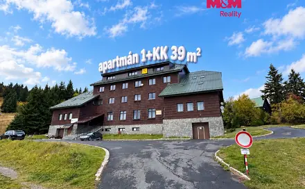 Prodej horského apartmánu 1+kk, 39 m2, Červenohorské sedlo, Loučná nad Desnou - Kouty nad Desnou, okres Šumperk