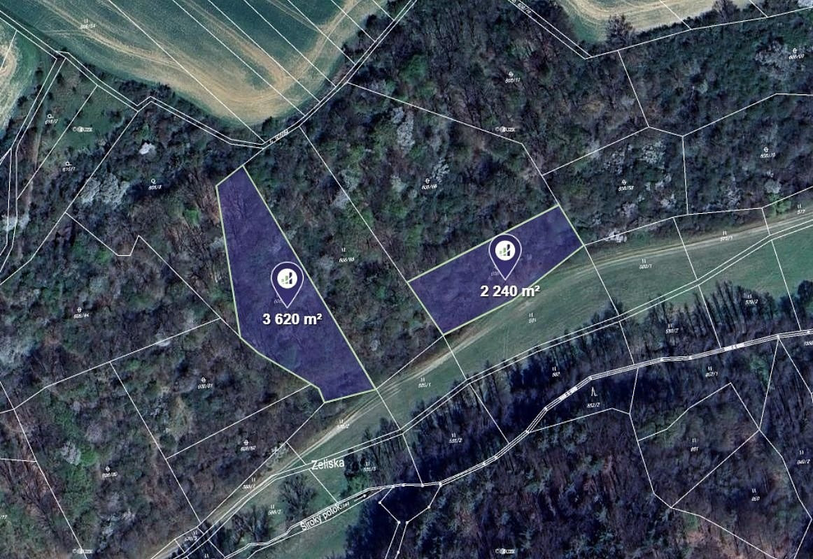 Prodej louky 5 860 m²