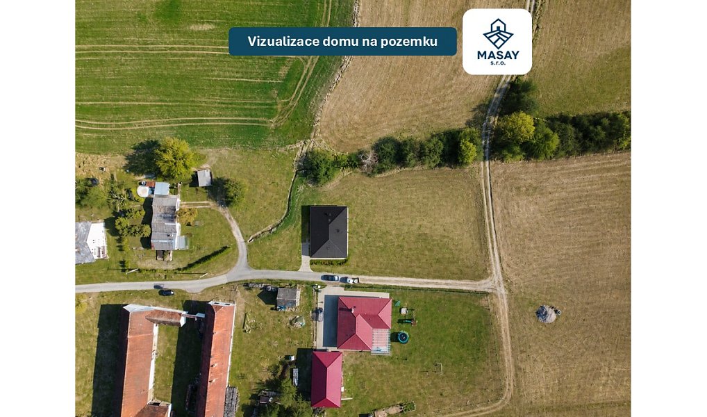 Prodej stavebního pozemku 1 004 m², Dírná – náhled fotky 9