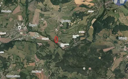 Prodej lesa 759 m², Lčovice, okres Prachatice