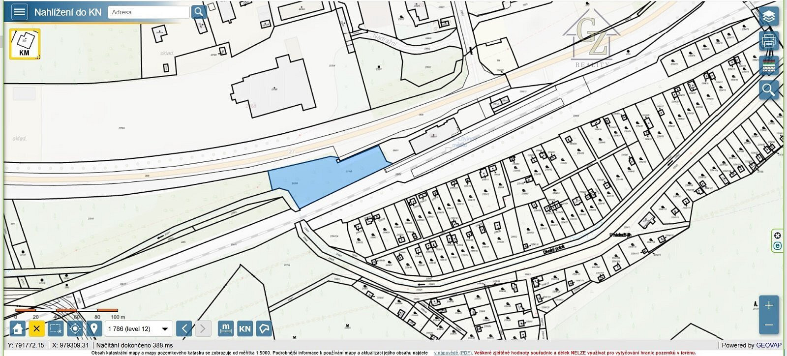 Prodej komerčního pozemku 3 361 m² – pohled 4