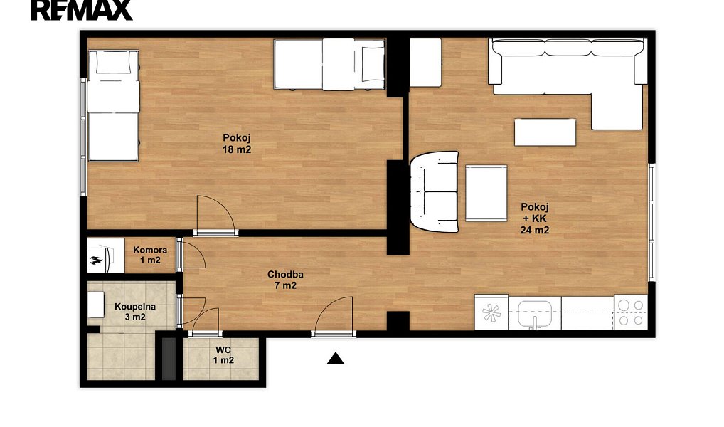 Prodej bytu 2+kk 54 m², Přehýšov – náhled fotky 3
