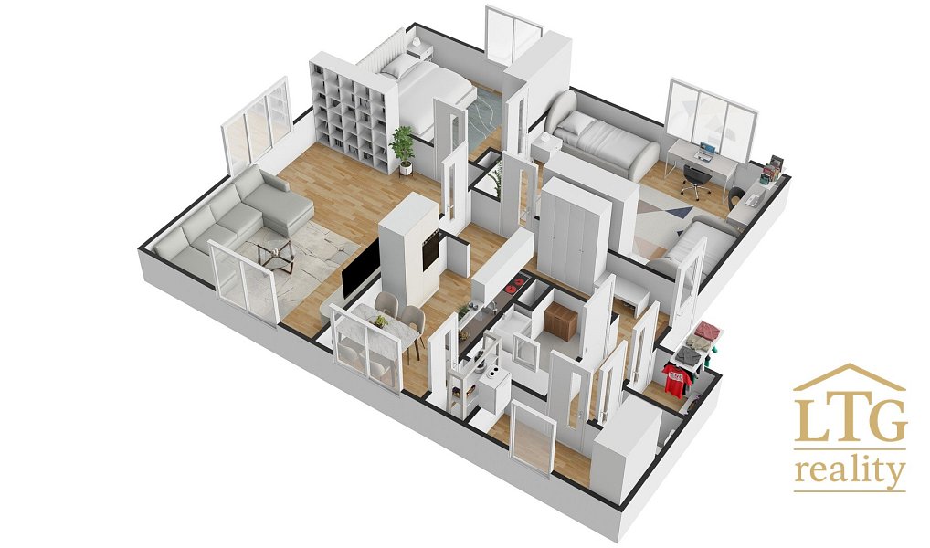 Prodej bytu 3+1 86 m², Hrušovany nad Jevišovkou – náhled fotky 23
