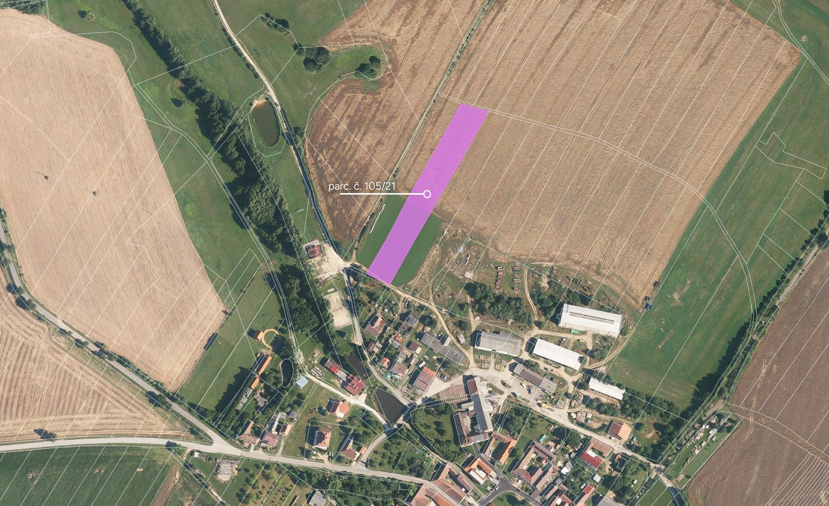 Prodej komerčního pozemku 5 483 m²