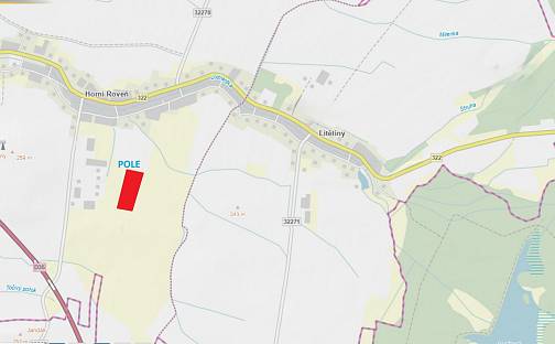 Prodej pole 7 771 m², Dolní Roveň - Horní Roveň, okres Pardubice