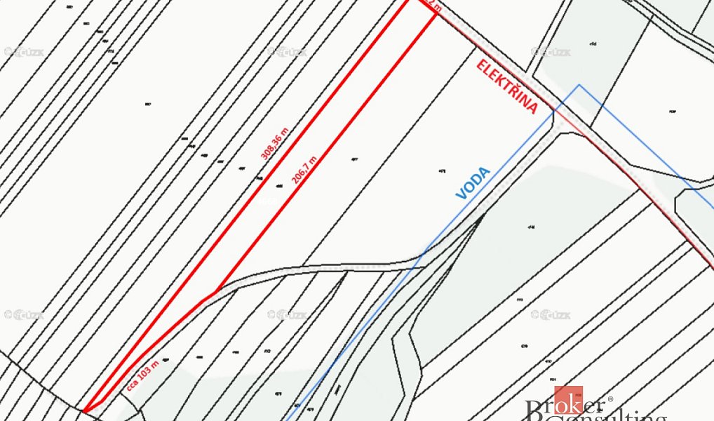 Prodej zahrady 4 535 m², Dolní Kounice – náhled fotky 3