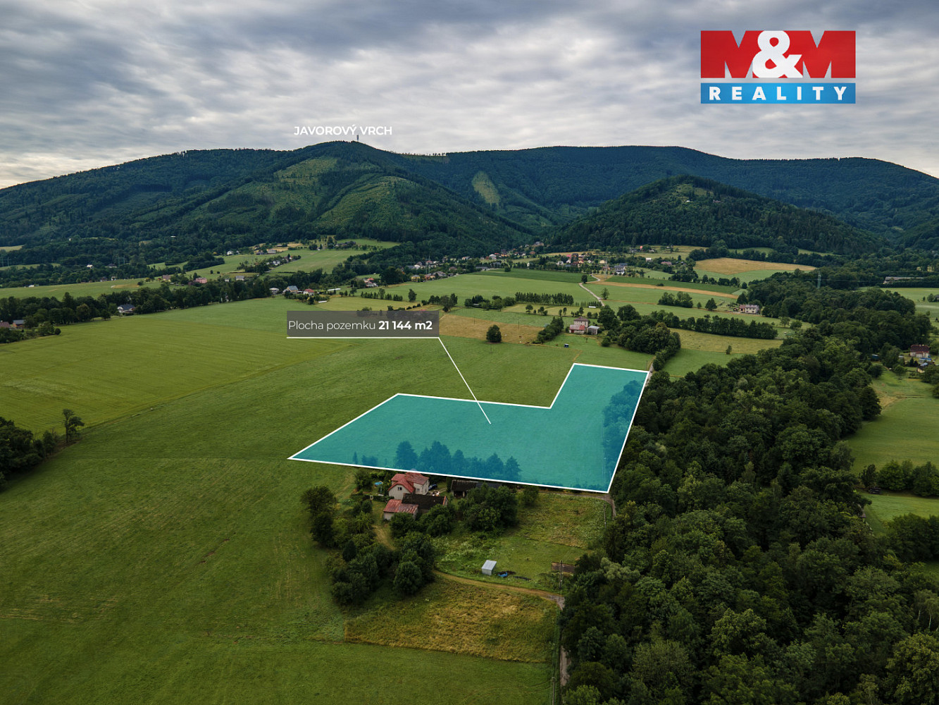 Prodej pole 21 144 m² – pohled 3