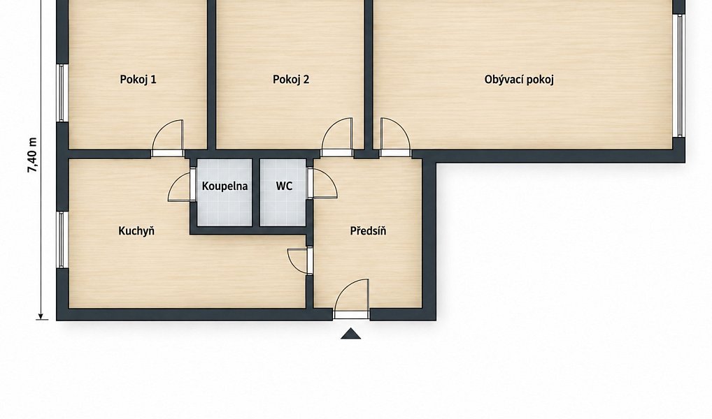 Prodej bytu 3+1 66 m², Aš – náhled fotky 13