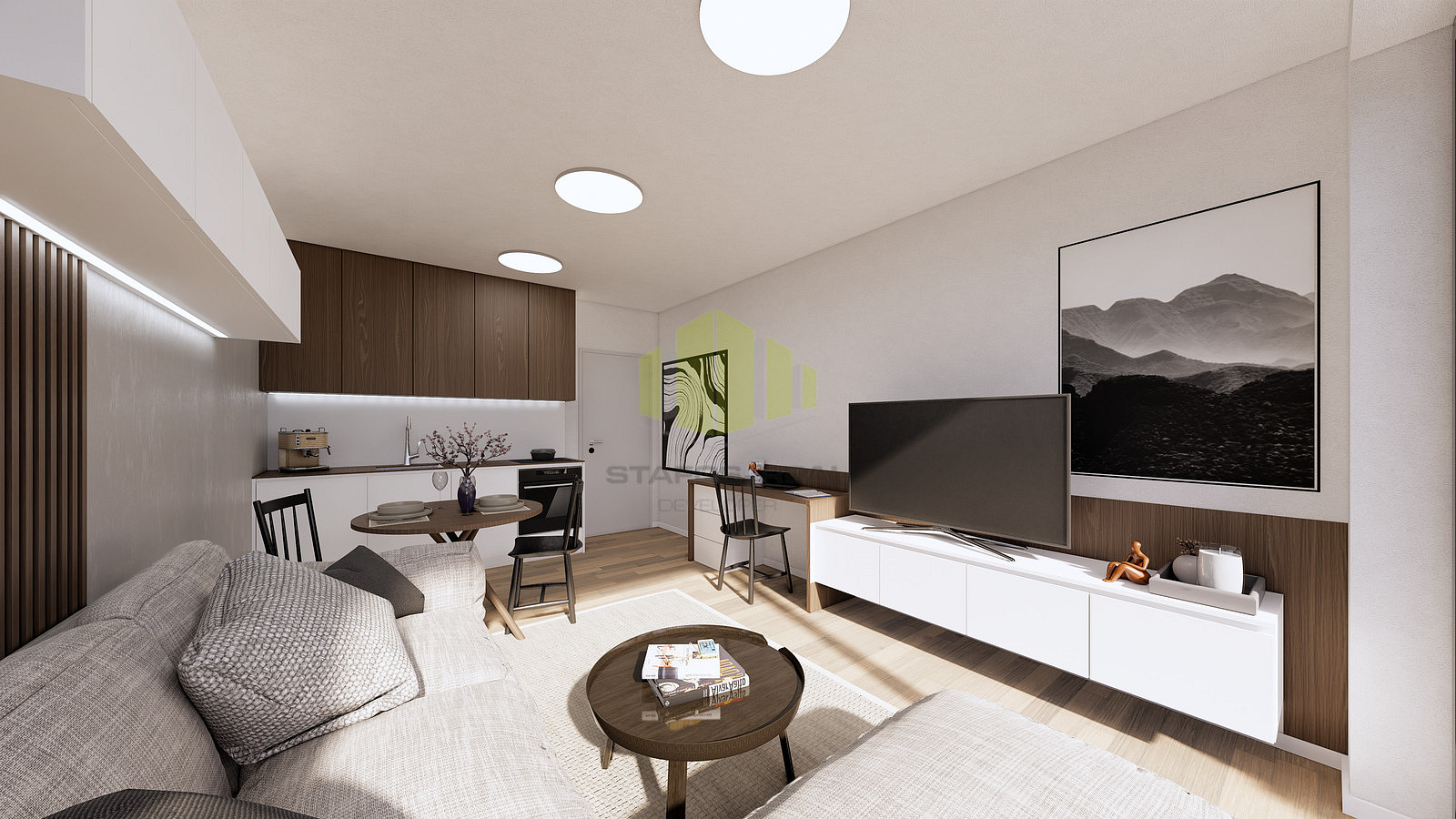 1+kk Apartment in Olomouc, Povel – pohled 4