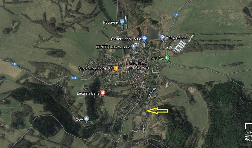 Prodej stavebního pozemku 824 m², Benešov nad Černou – náhled fotky 5