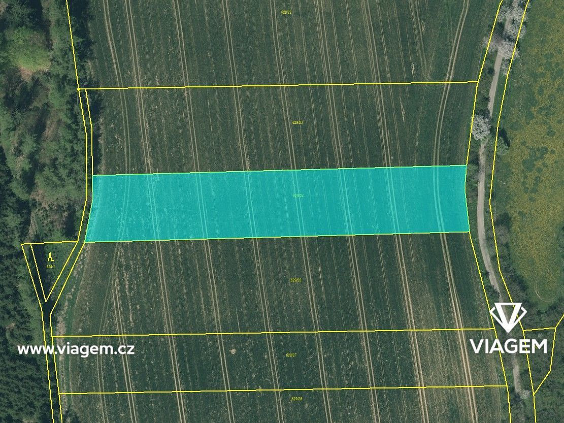 Prodej pole 1 517 m² – fotografie 3
