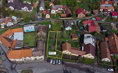 Prodej stavebního pozemku 397 m², Branky, okres Vsetín