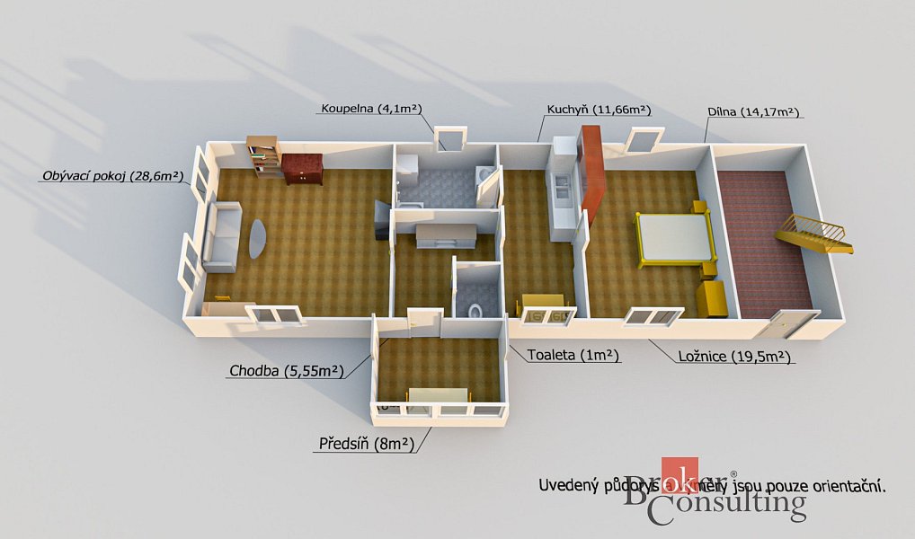 Prodej domu 188 m² s pozemkem 2 122 m², Neurazy – náhled fotky 10