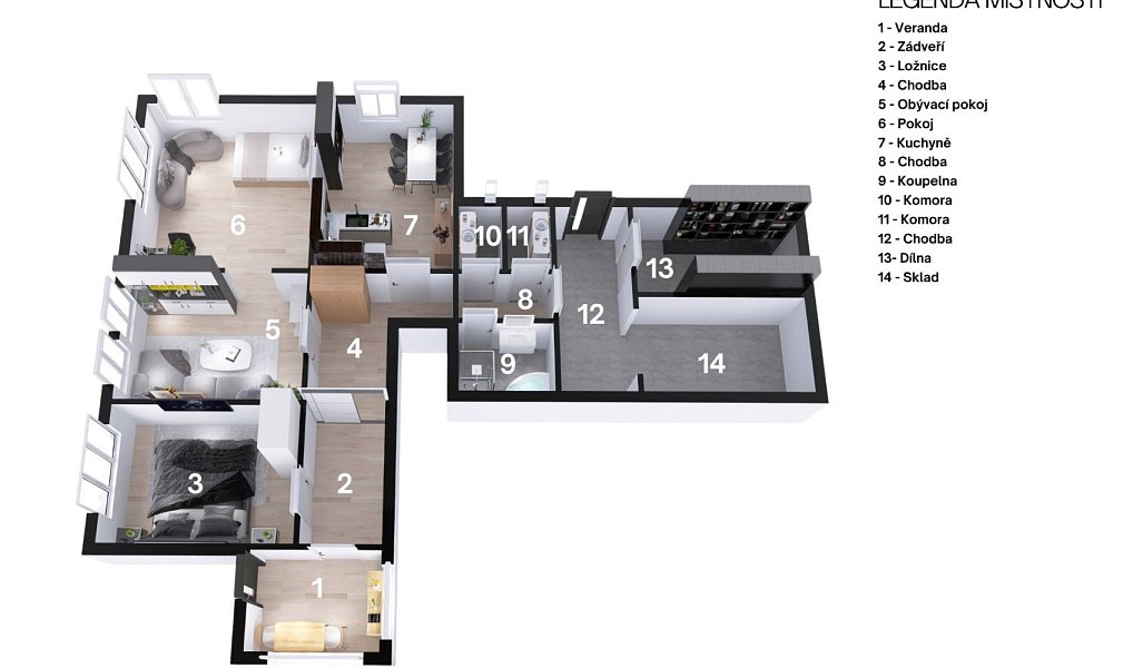 Prodej bytu 3+1 128 m², Frenštát pod Radhoštěm – náhled fotky 37