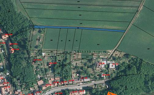 Prodej pozemku 710 m², Dobřínsko, okres Znojmo
