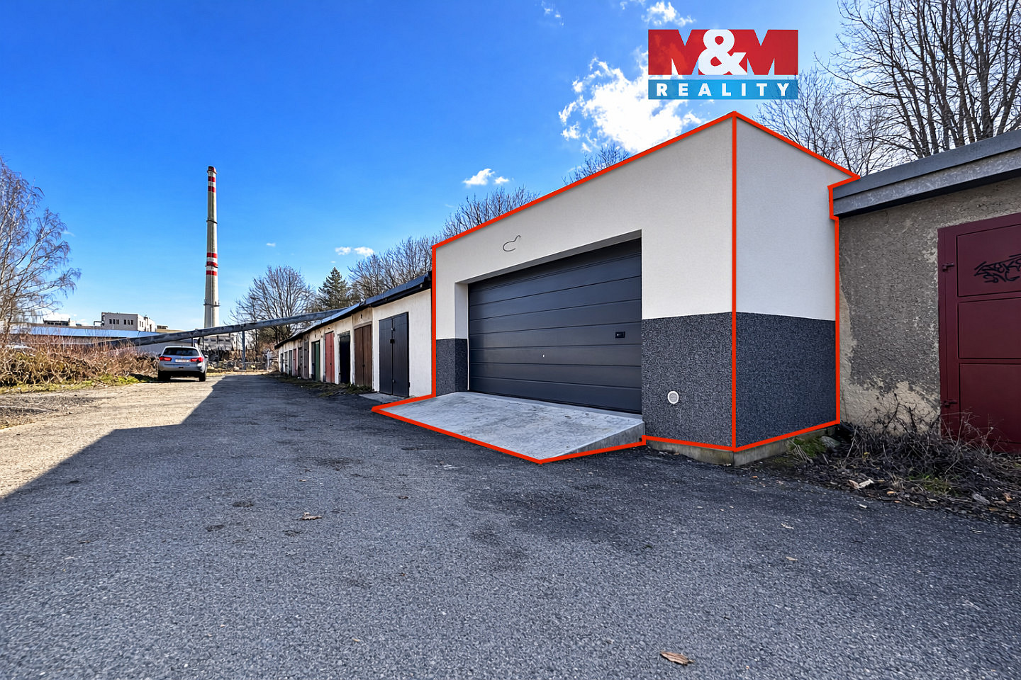 Prodej nové dvougaráže, 34 m2, sokolov, ul. dělnická