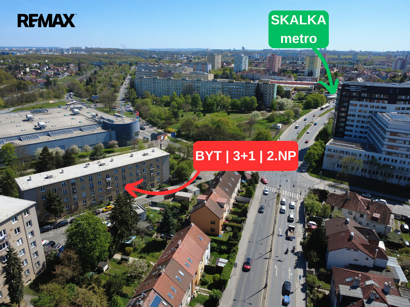 Prodej bytu 3+1 65 m²