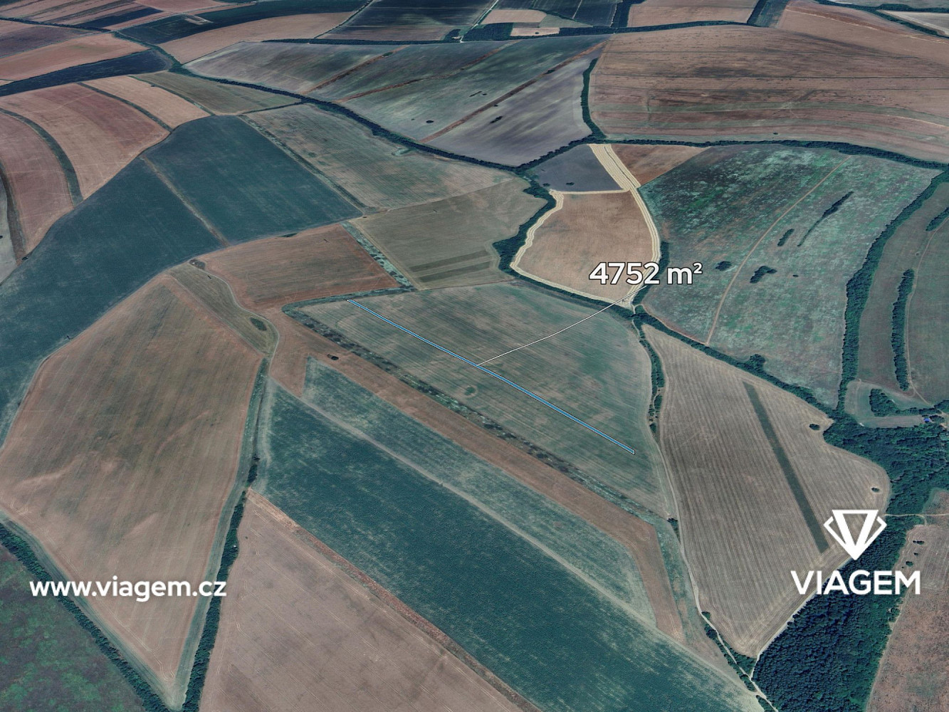 Prodej pole 2 376 m²