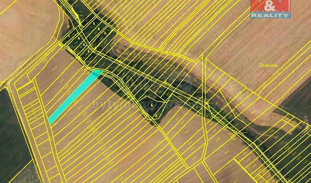 Prodej pole 692 m², Pavlovice u Přerova – fotka 1 z 6