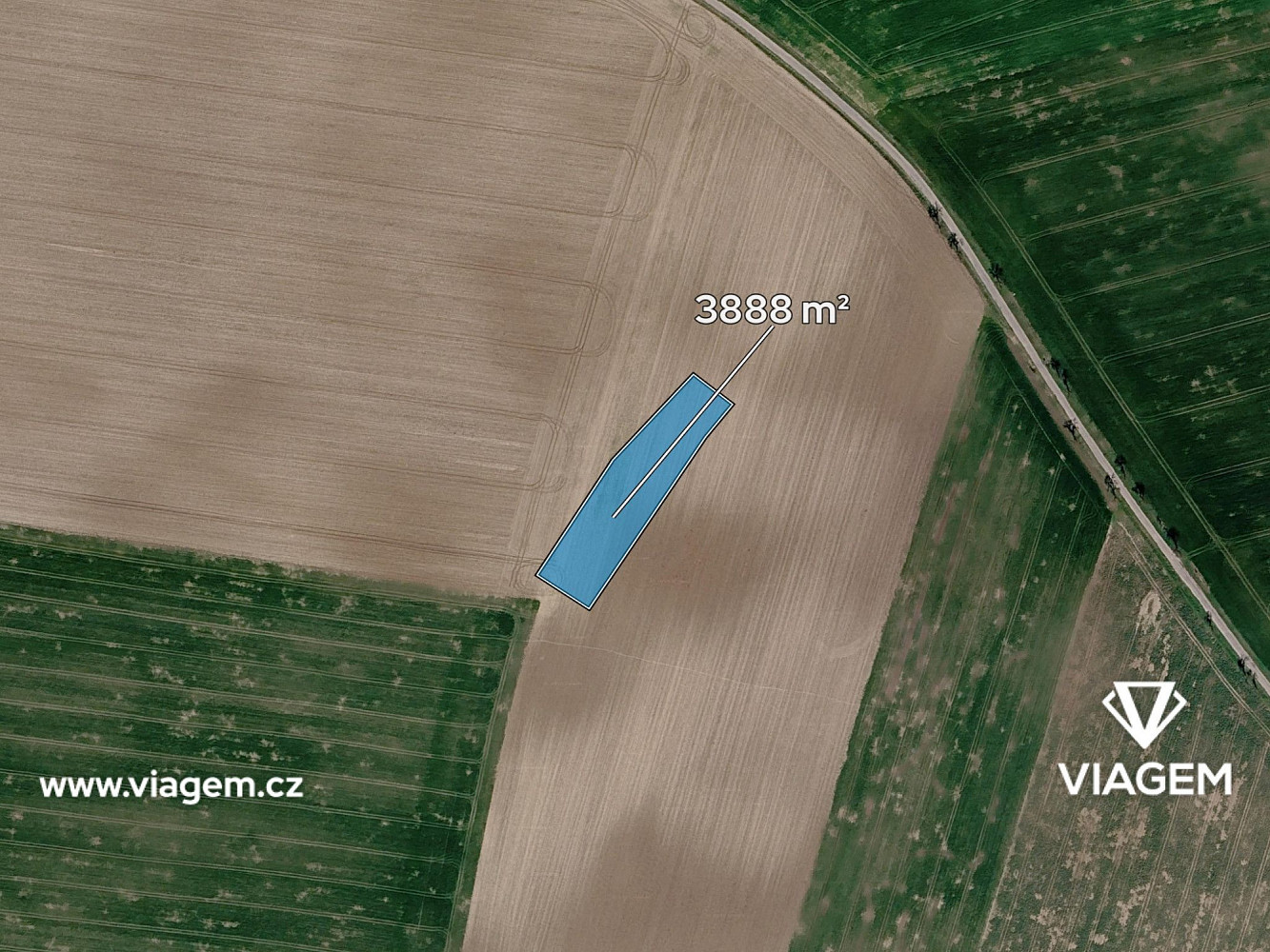 Prodej pole 1 944 m² – fotografie 2