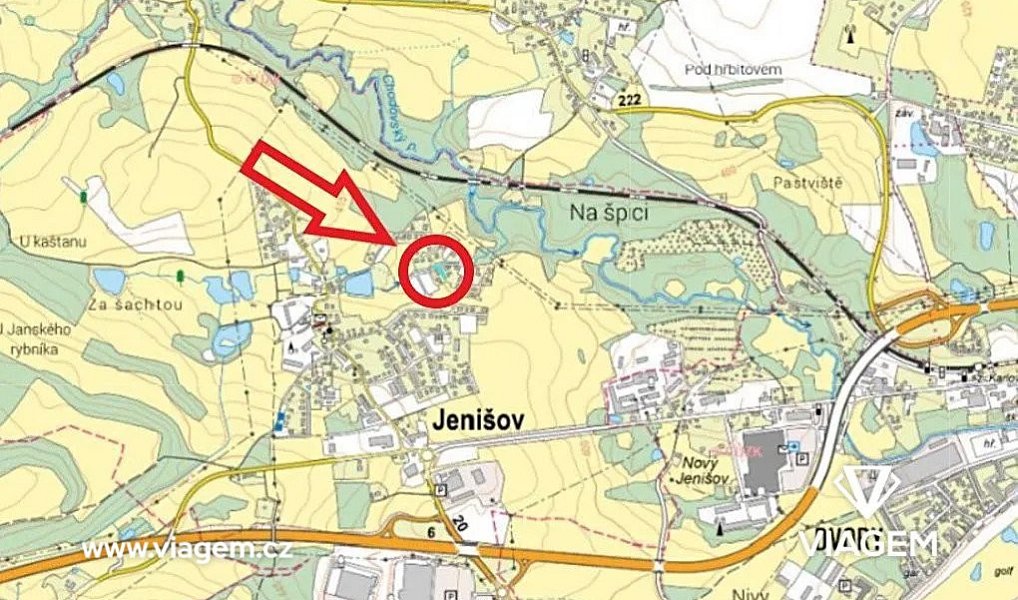 Prodej pozemku 566 m², Jenišov – náhled fotky 3