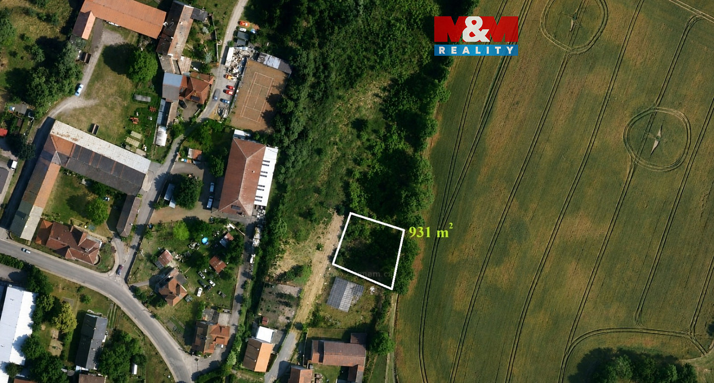 Prodej stavebního pozemku 931 m²