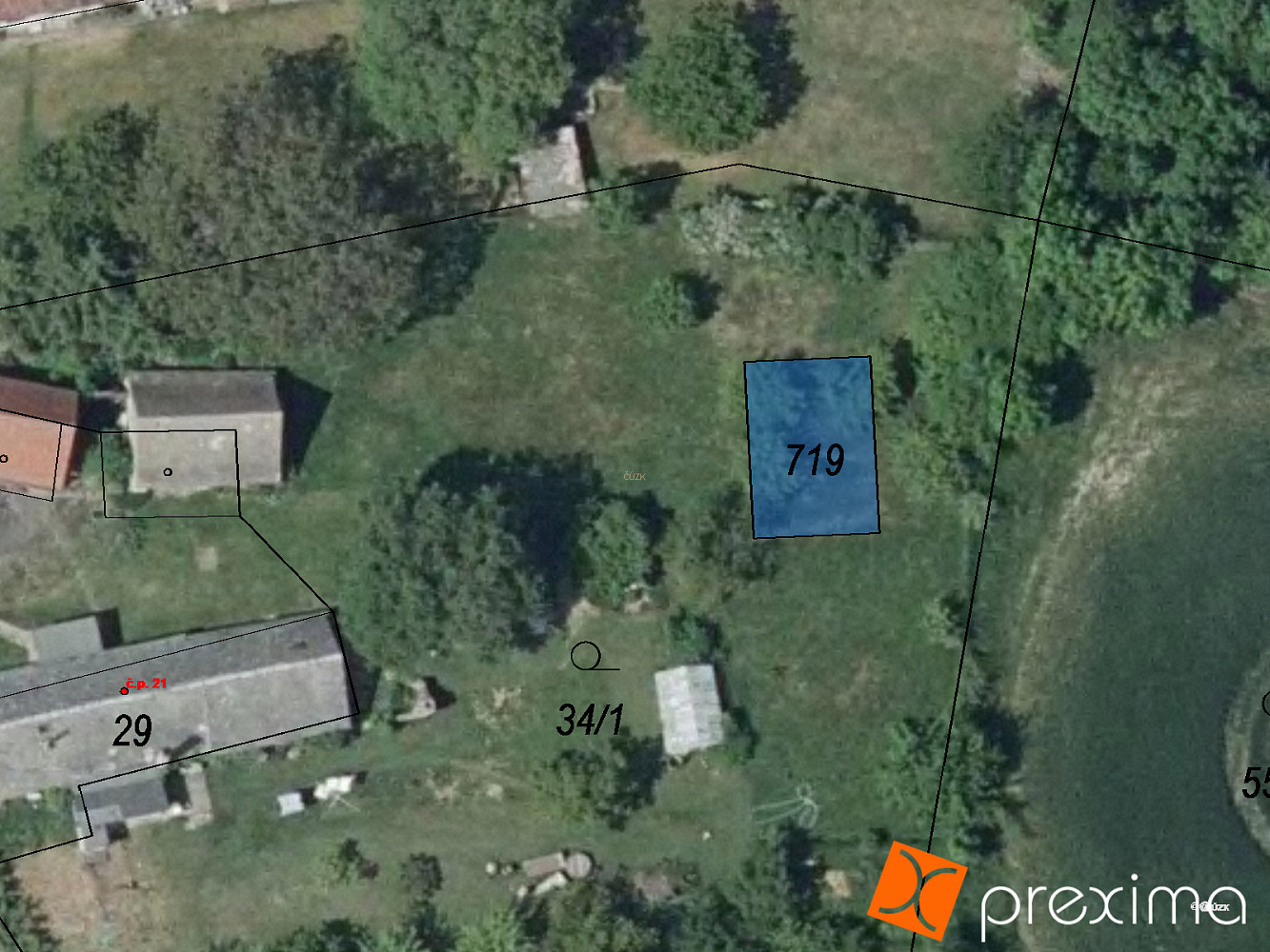 Prodej stavebního pozemku 4 m²