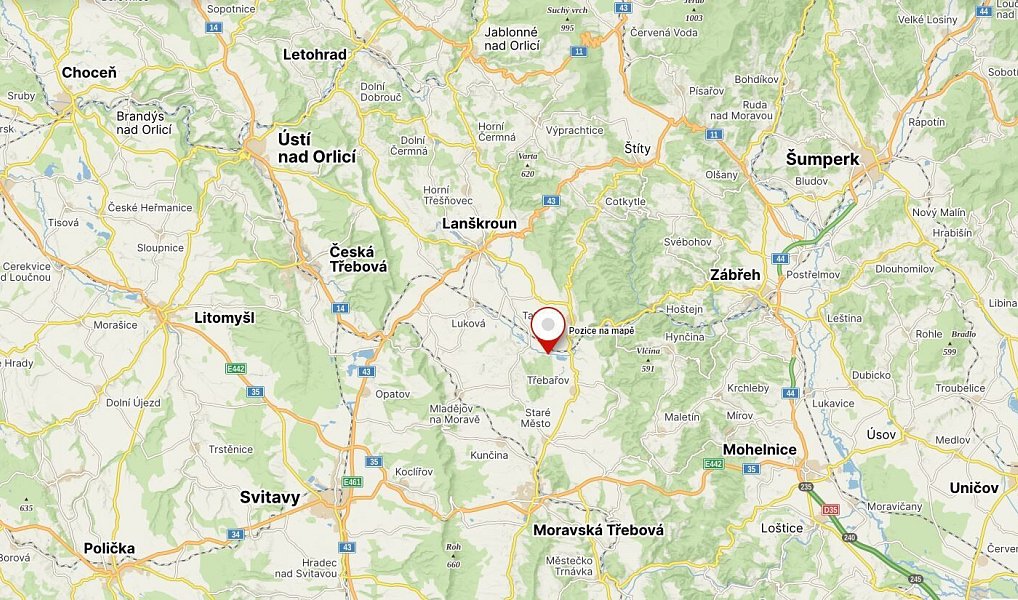 Prodej pozemku 1 031 m², Třebařov – náhled fotky 5