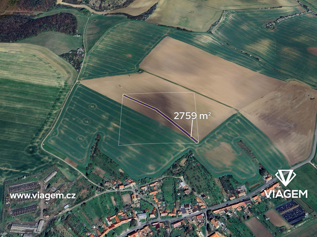 Prodej pole 2 759 m²