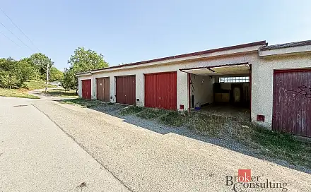 Prodej zděné garáže s elektřinou, Bučovice, okres Vyškov