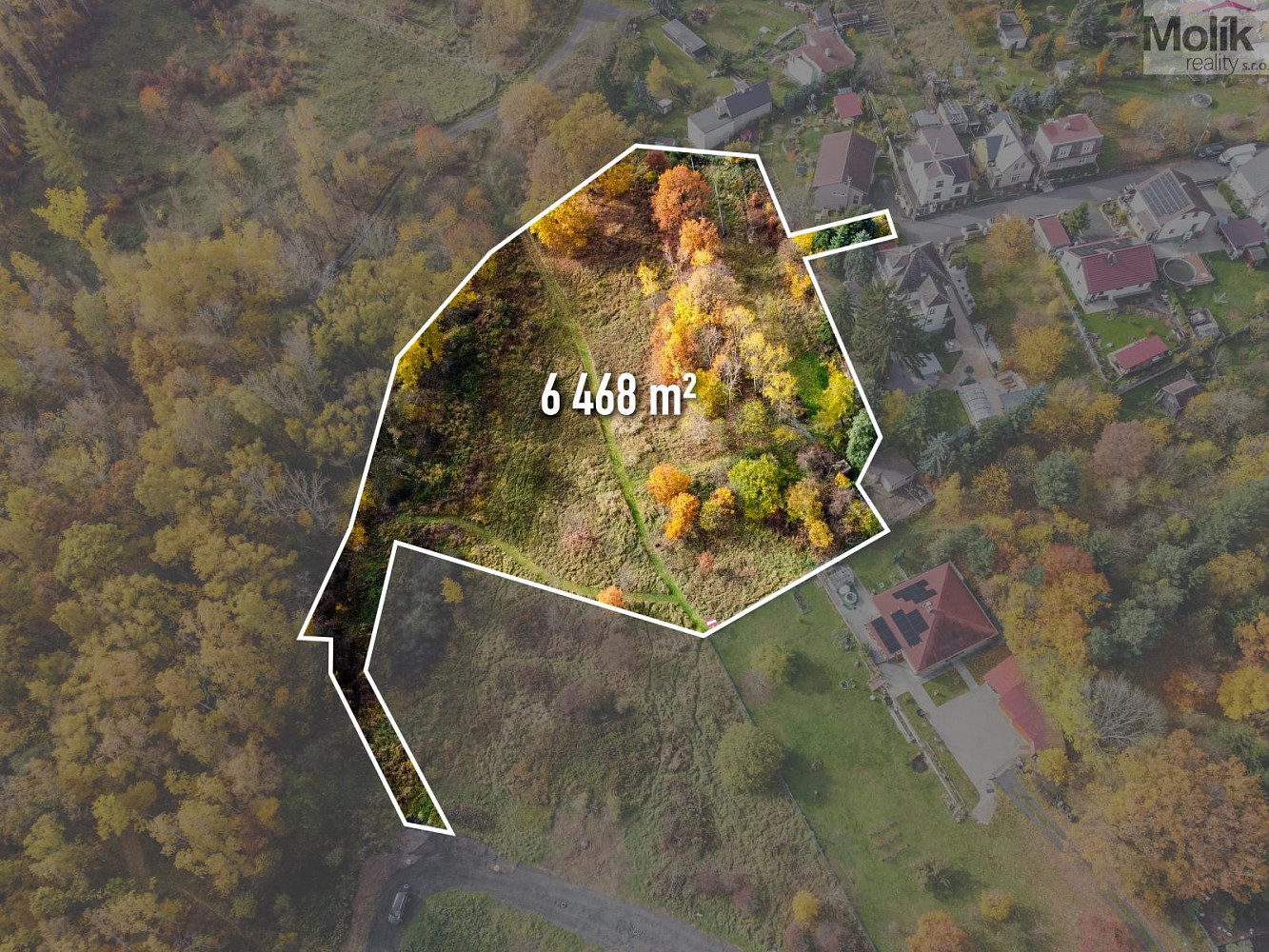 Prodej stavebního pozemku 6 468 m²