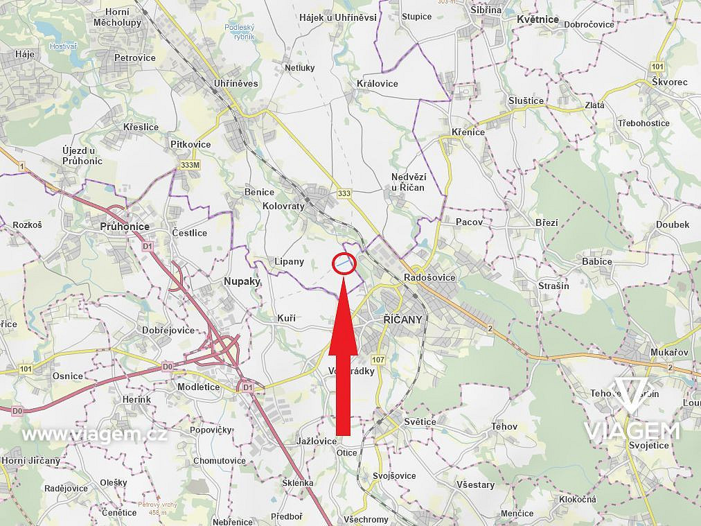 Spekulační - komerční a ostatní 4 621 m², Podíl 50 % o výměře 2 311 m² – pohled 2