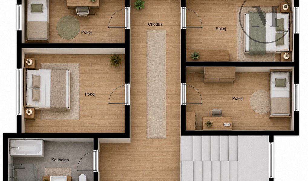 Prodej domu 163 m² s pozemkem 611 m², Srubec – náhled fotky 5
