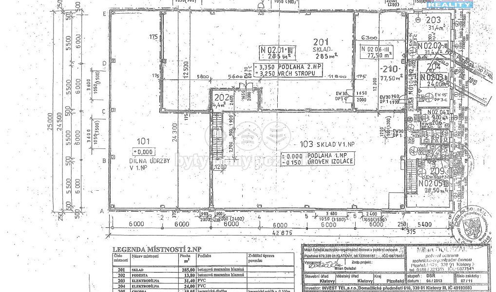 Pronájem skladovacích prostor 285 m², Klatovy – náhled fotky 10