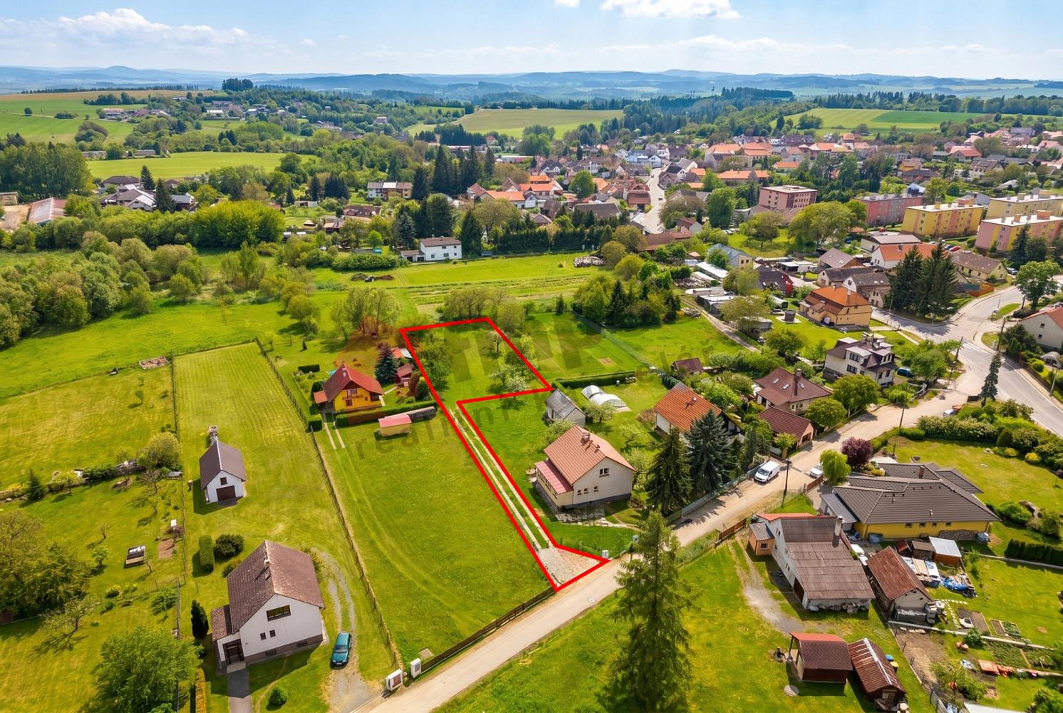 Prodej stavebního pozemku 1 435 m² – pohled 6