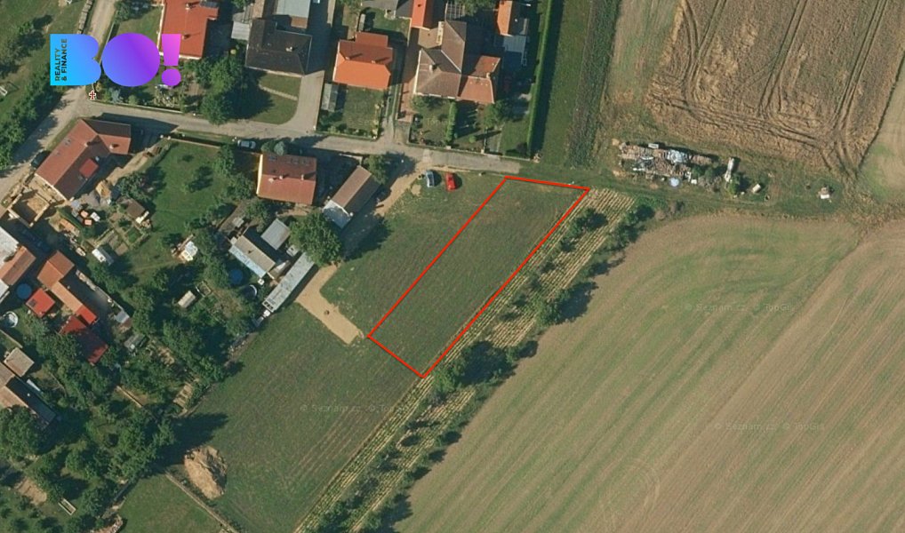 Prodej stavebního pozemku 881 m², Láz – fotka 1 z 4