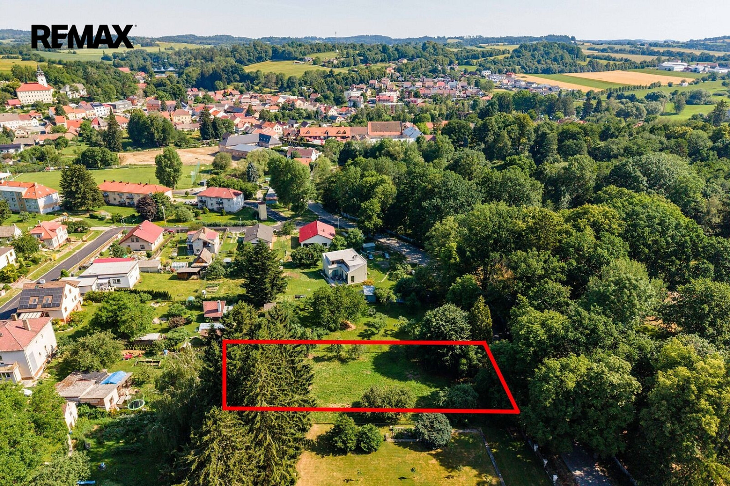 Prodej stavebního pozemku 1 455 m² – fotografie 3