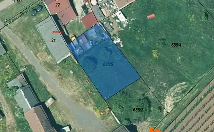 Prodej stavebního pozemku 300 m², Kryry, okres Louny