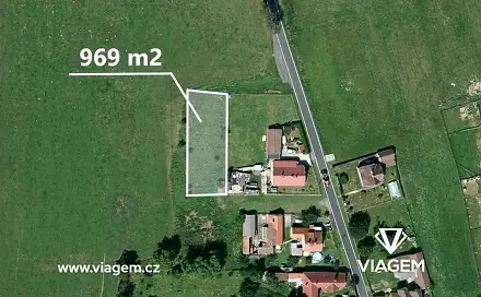 Prodej stavebního pozemku 969 m², Záhoří, okres Písek