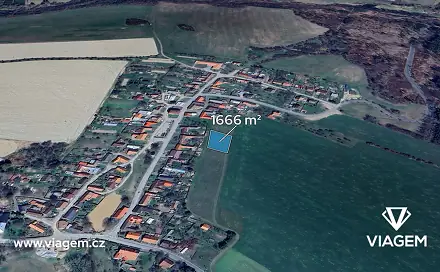 Prodej stavebního pozemku 277 m², Lipová, okres Prostějov