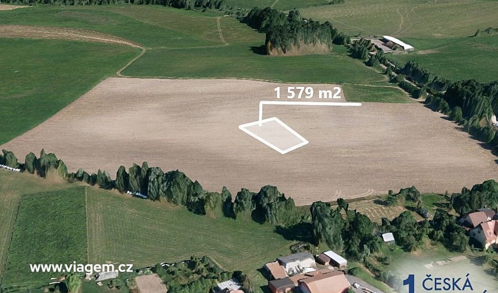 Prodej pole 789 m², Hodslavice – náhled fotky 2