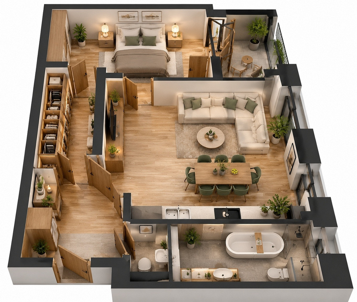 Prodej bytu 2+kk 52 m² — photo 2