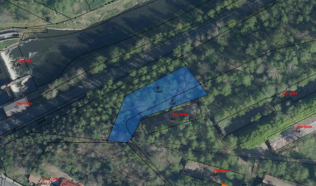 Prodej pozemku 1 510 m², Březová – fotka 1 z 3