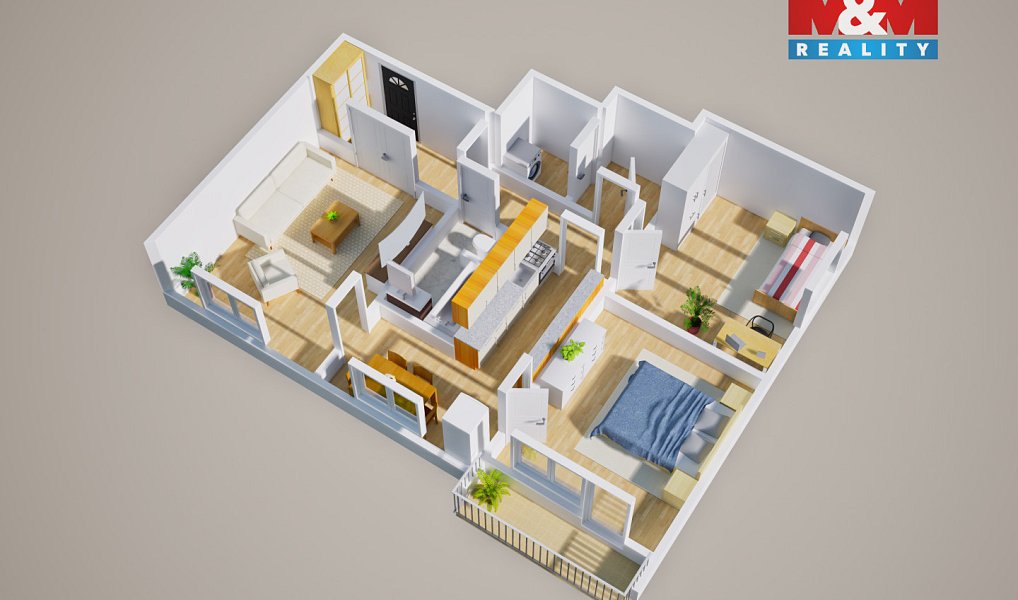 Prodej bytu 3+1 76 m², Bílina – náhled fotky 25