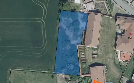 Prodej komerčního pozemku 136 m², Černuc, okres Kladno