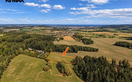 Prodej stavebního pozemku 6 590 m², Písek