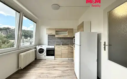 Pronájem bytu 1+1 28 m², Plavební, Děčín - Děčín I-Děčín