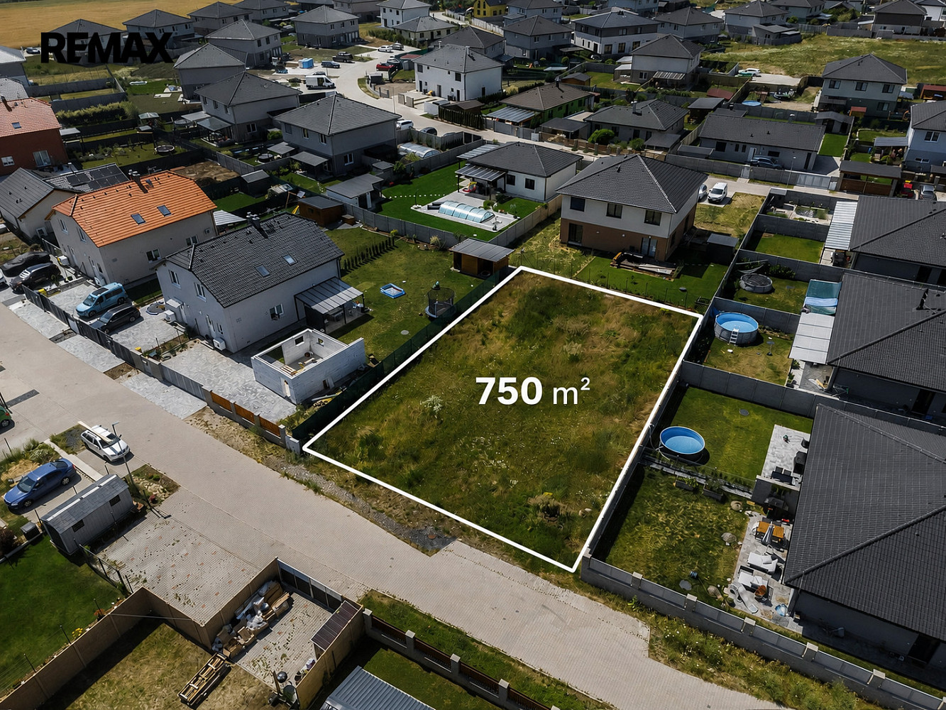 Prodej stavebního pozemku 750 m²