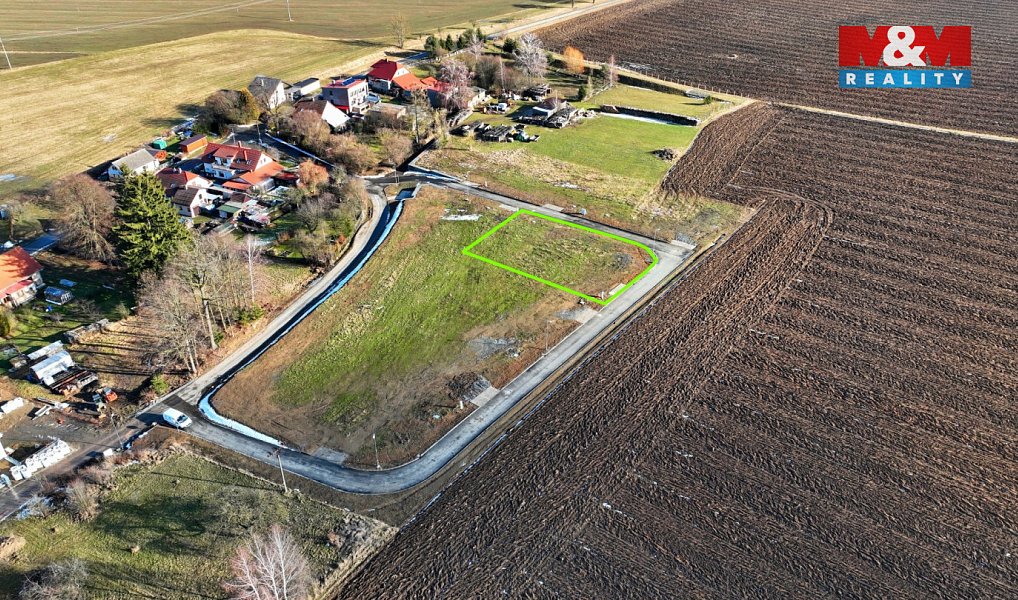 Prodej stavebního pozemku 850 m², Nová Ves u Chotěboře – náhled fotky 5