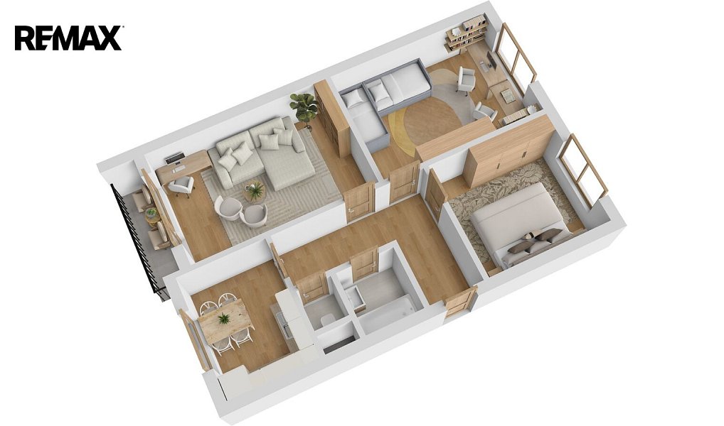 Prodej bytu 3+1 71 m², Rychnov nad Kněžnou – náhled fotky 14